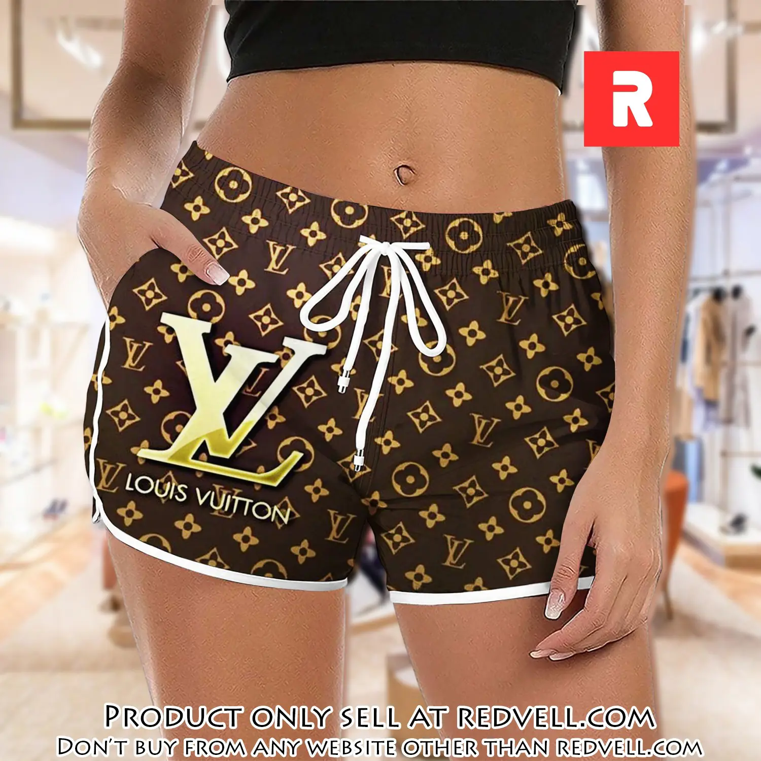 Limited edition lv women shorts lady beach shorts wms1021 rv5551252